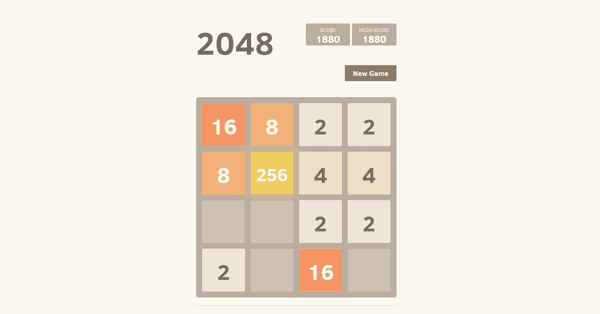 2048 game