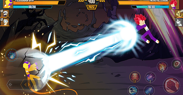 Stickman Dragon Fight